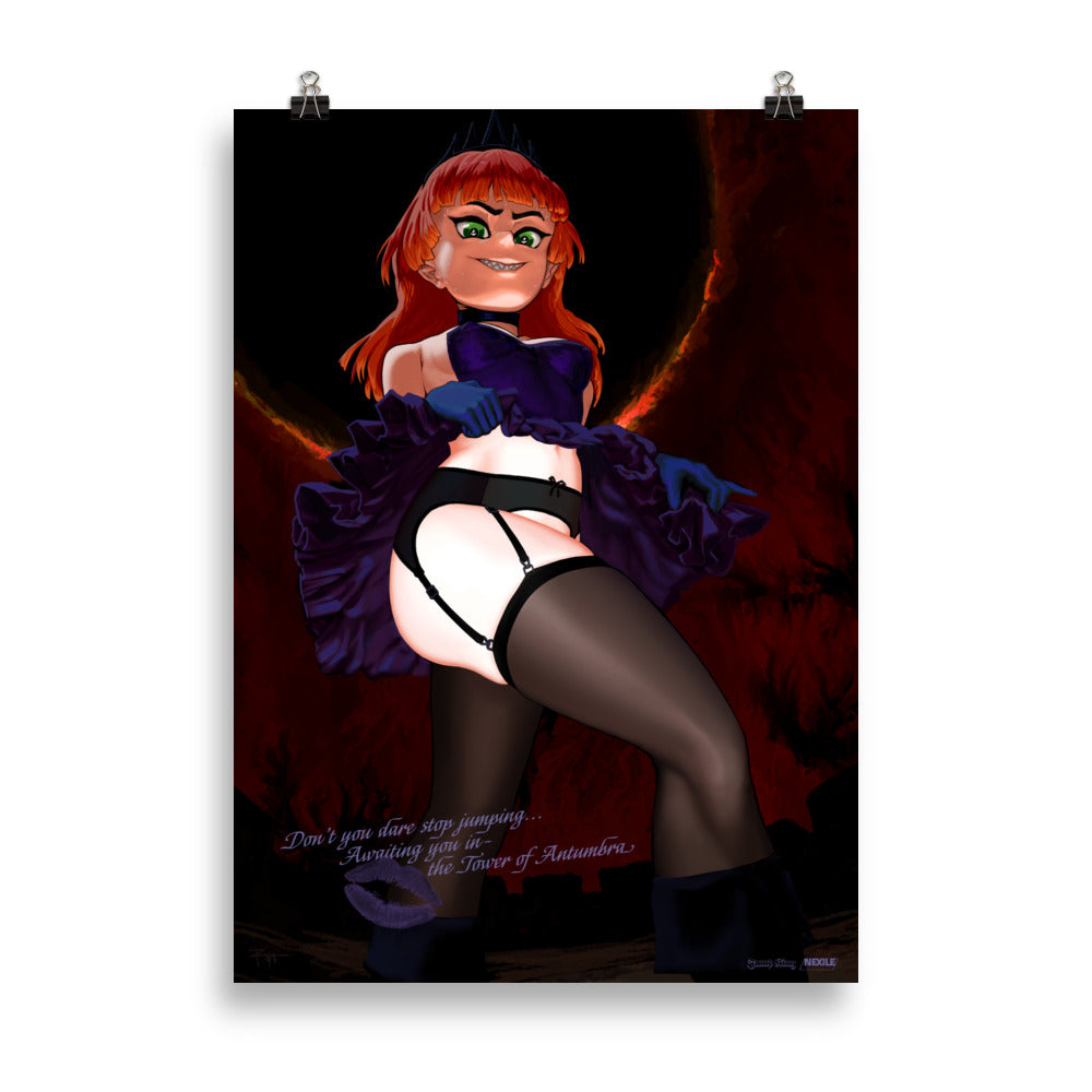 Babe's Postcard from The Tower of Antumbra - Giclée print